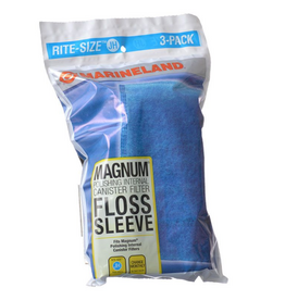 Marineland Marineland Magnum Internal Polishing Filter Floss Sleeve Rite-Size JH Floss Sleeve - 3 Pack
