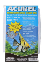 Acurel Filter Lifeguard Media Bag White 8" x 13"