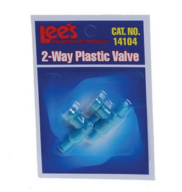 Lee's Aquarium & Pets Lee's 2 Way Plastic Valve