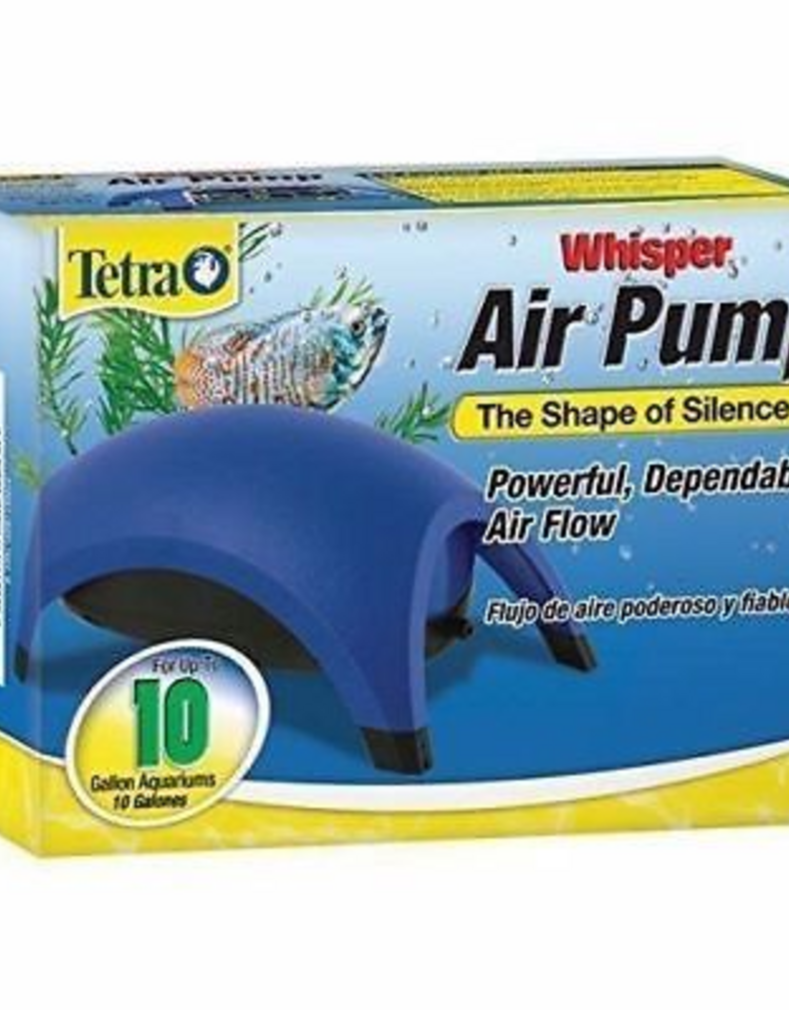 Tetra Tetra Whisper Air Pump for Aquariums 20 to 40 Gallons Non-UL Listed, .977 LB