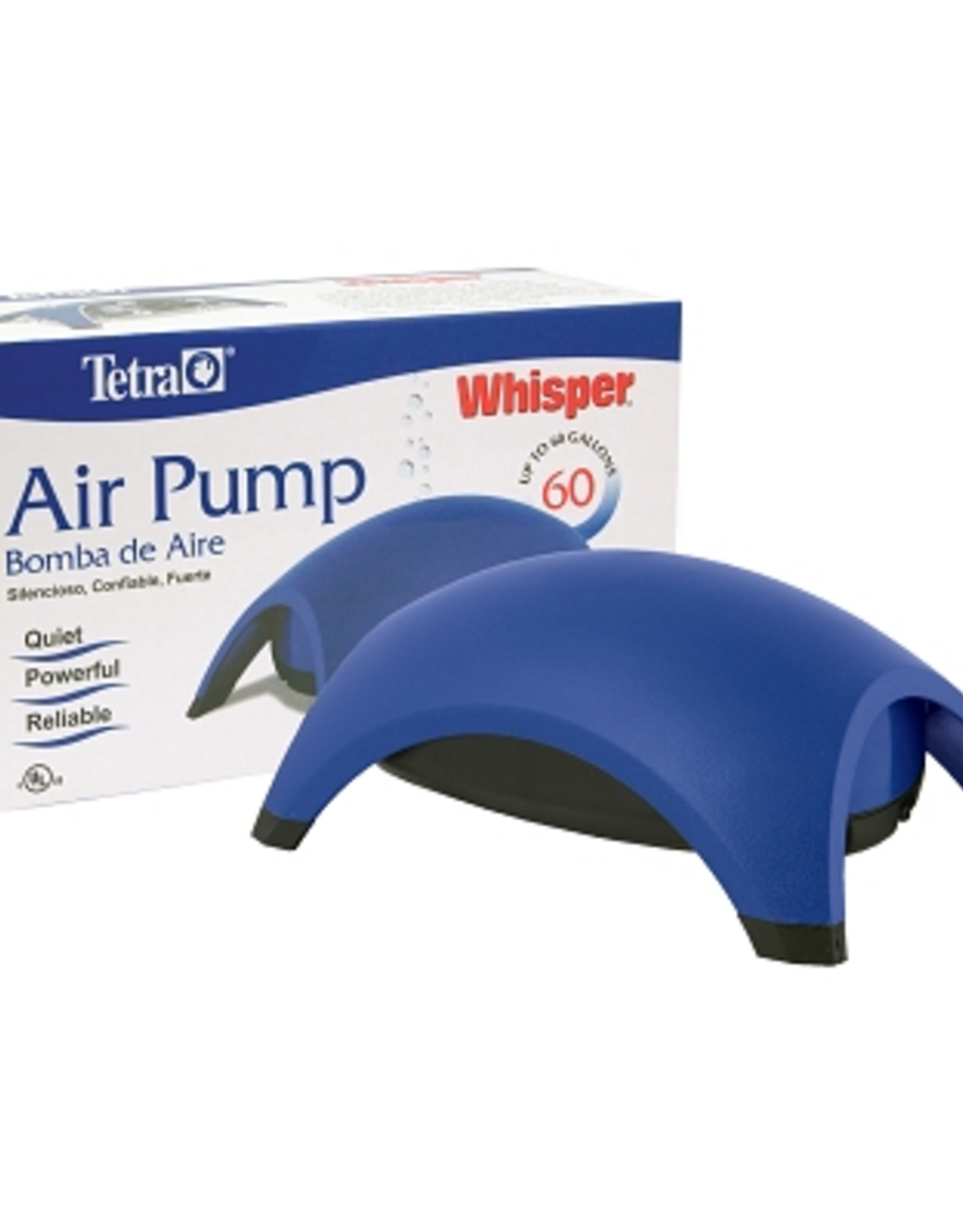 Tetra Tetra Whisper Blue Air Pump for Aquariums 40 to 60 Gallons