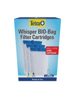 Tetra Tetra Whisper Bio-Bag Ready-to-Use Disposable Filter Cartridges for Aquariums  Large  3 Count