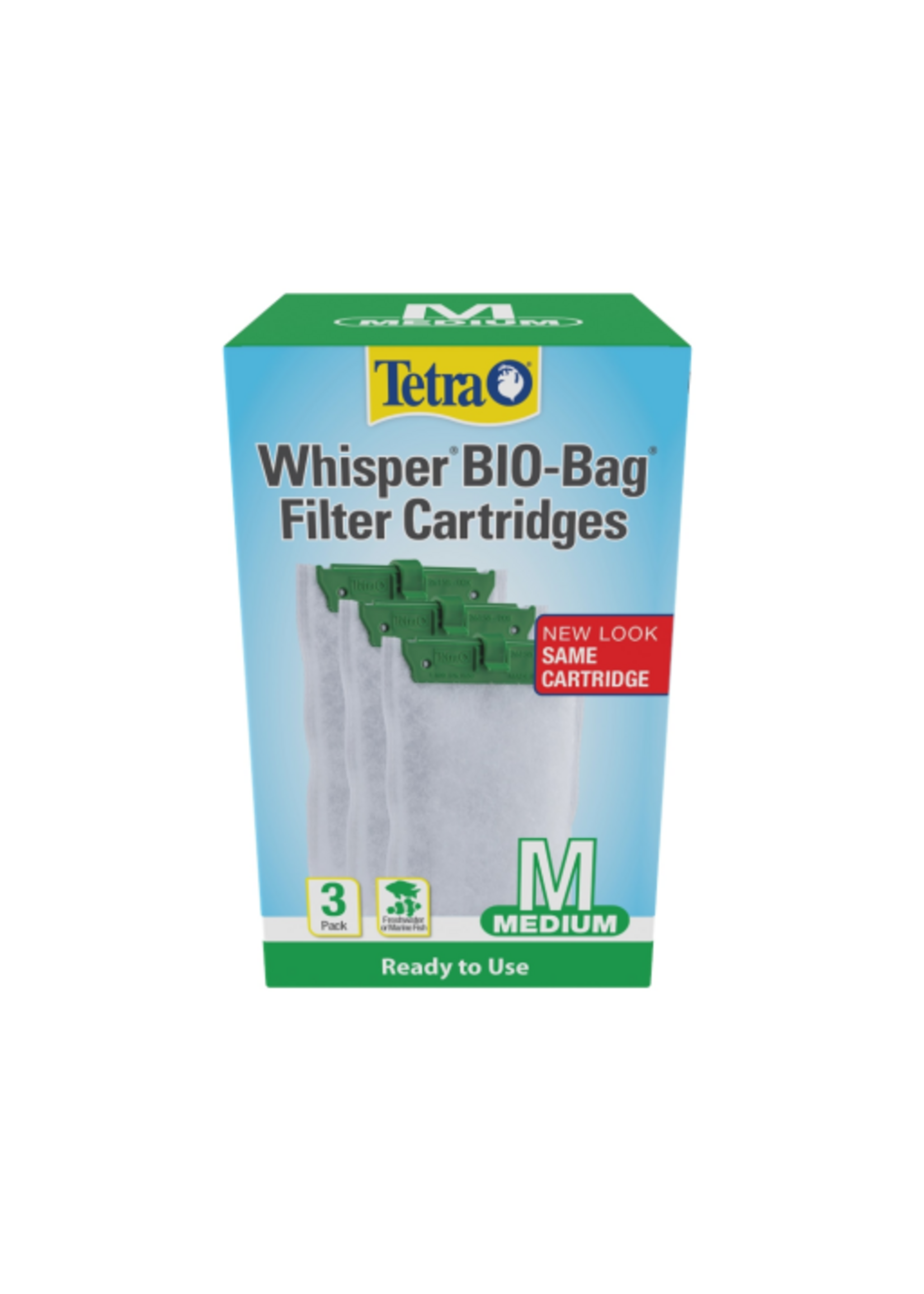 Tetra Tetra Whisper Bio-Bag Disposable Filter Cartridges 3 Count  For Aquariums  Medium