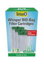 Tetra Tetra Whisper Bio-Bag Disposable Filter Cartridges 3 Count  For Aquariums  Medium
