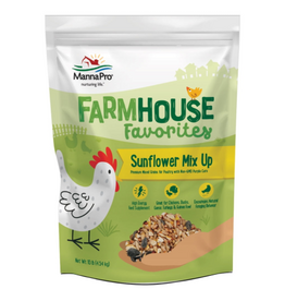 Manna Pro Manna Pro Farmhouse Favorites Chicken Treats - Sunflower Mix up - 1 Bag -10lb.