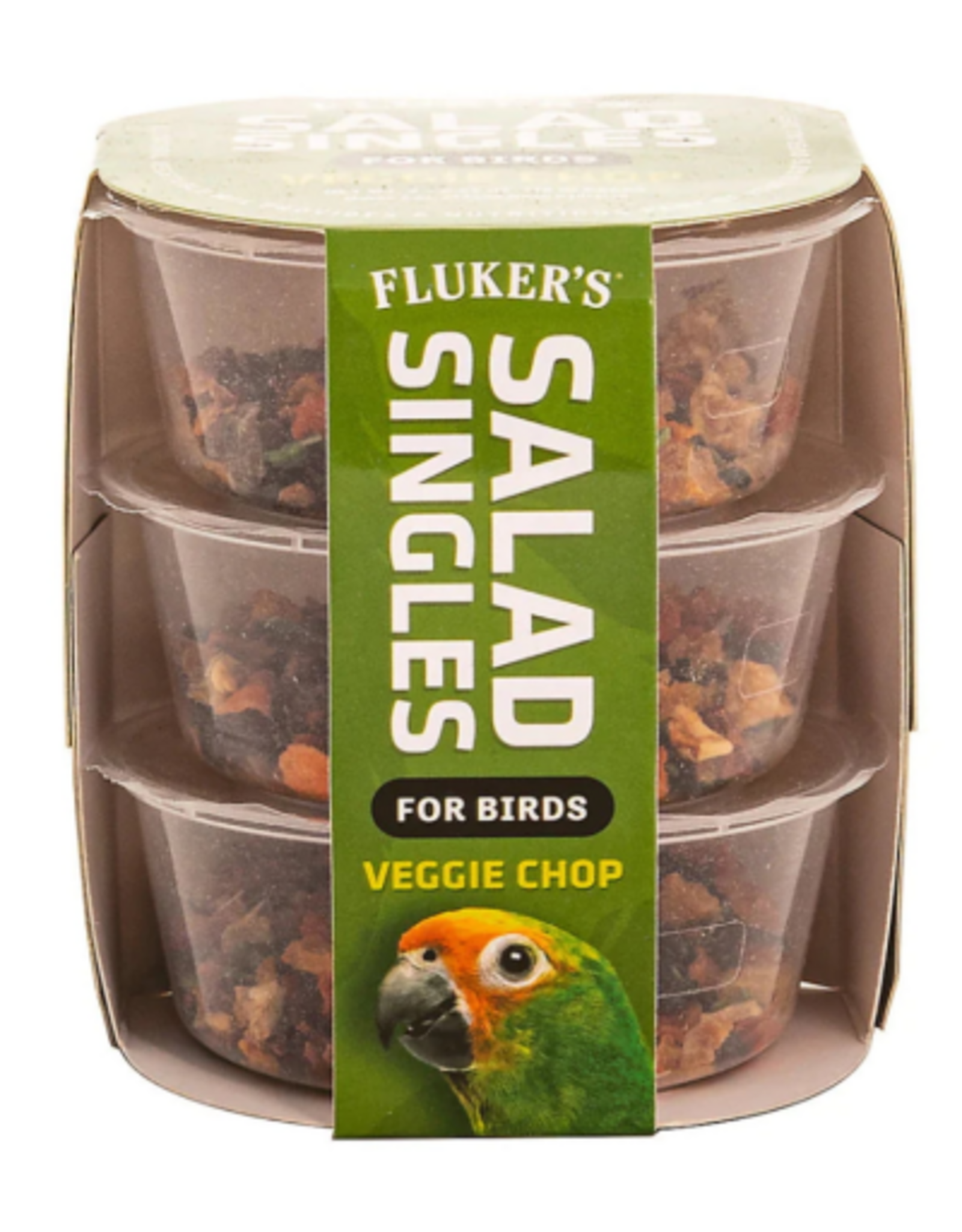 Fluker's Fluker's Salad Singles Veggie Chop Blend for Birds - 3 Pack