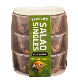 Fluker's Fluker's Salad Singles Veggie Chop Blend for Birds - 3 Pack