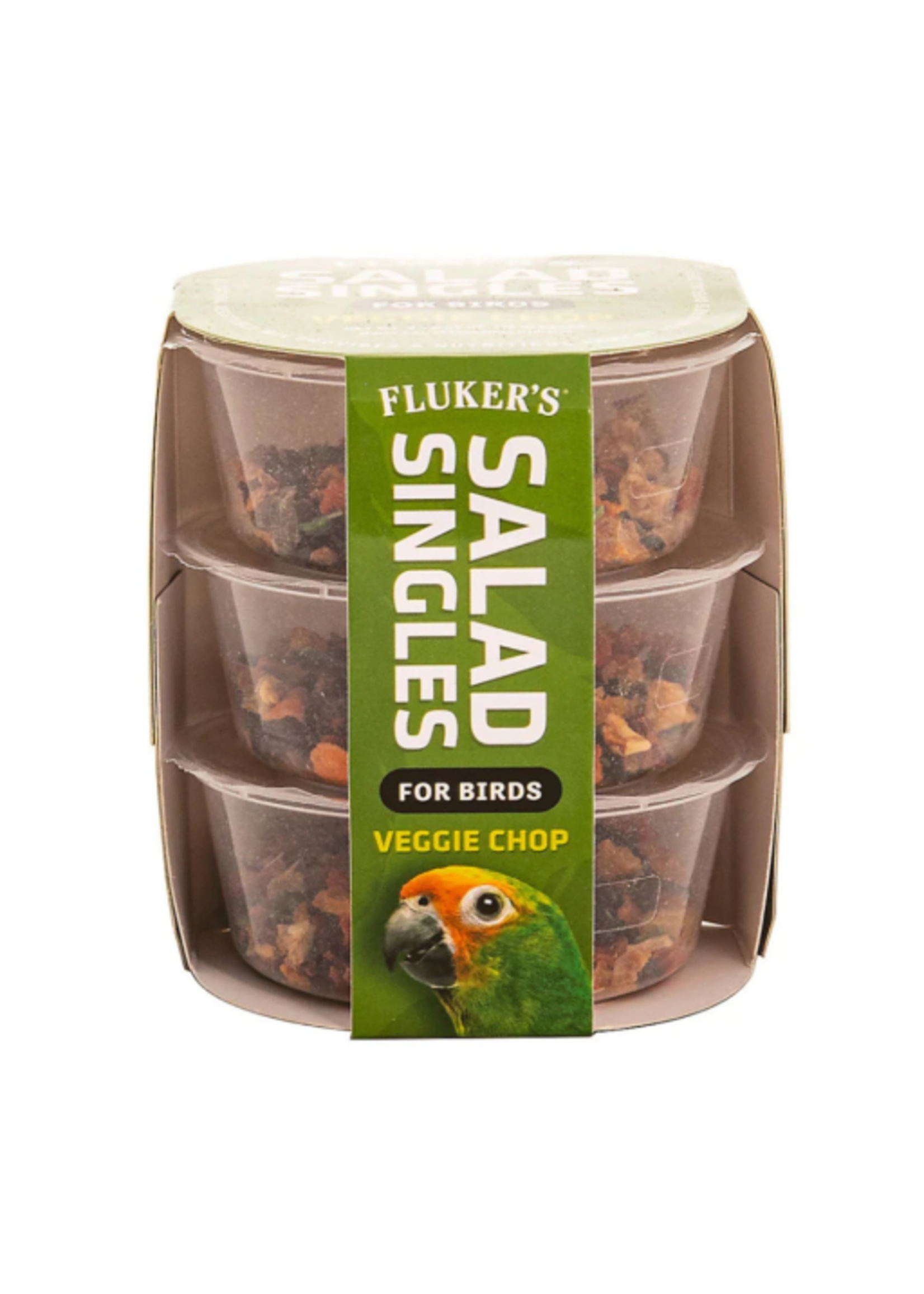 Fluker's Fluker's Salad Singles Veggie Chop Blend for Birds - 3 Pack