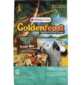 Versele-Laga Higgins Versele-Laga Higgins Goldenfeast Tropical Fruit Treat Mix for Parrot & Macaws - 3 lbs