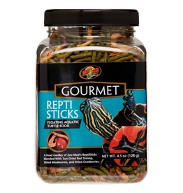 Zoo Med Zoo Med Gourmet Reptisticks Floating Aquatic Turtle Food Healthy Meal - 4.5 oz