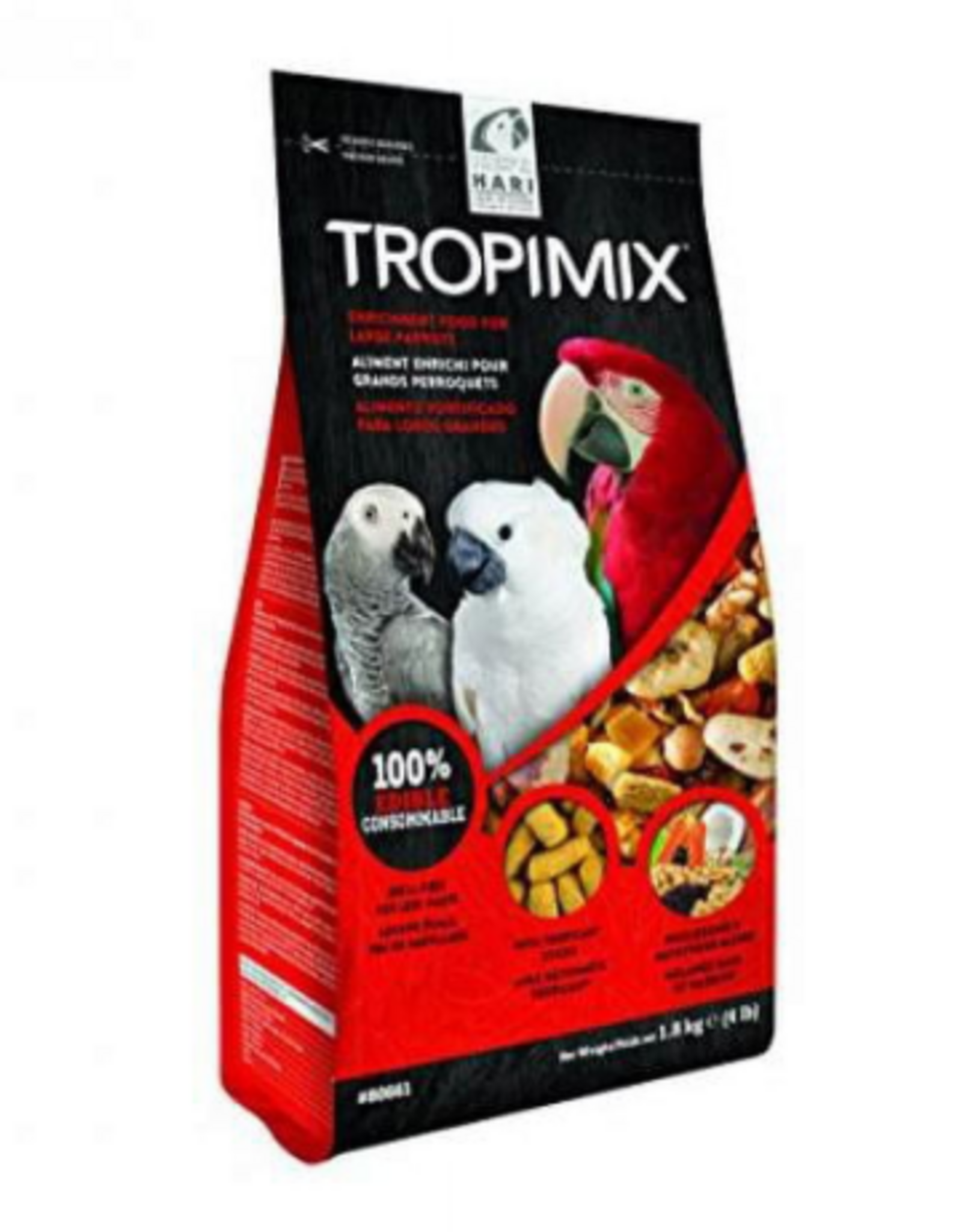 Hagen Hagen Tropimix Premium Enrichment Food for Large Parrots - 4 lb.