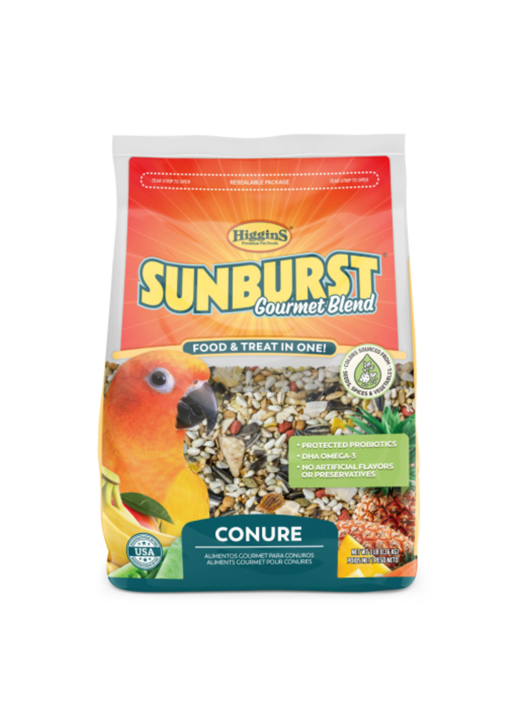 Versele-Laga Higgins Versele-Laga Higgins Sunburst Conure Bird Food - 3 Lb