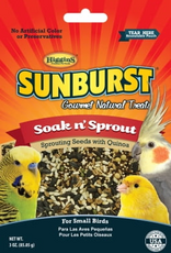 Versele-Laga Higgins Versele-Laga Higgins Sunburst Soak n Sprout Small Bird Treat - 3 oz.