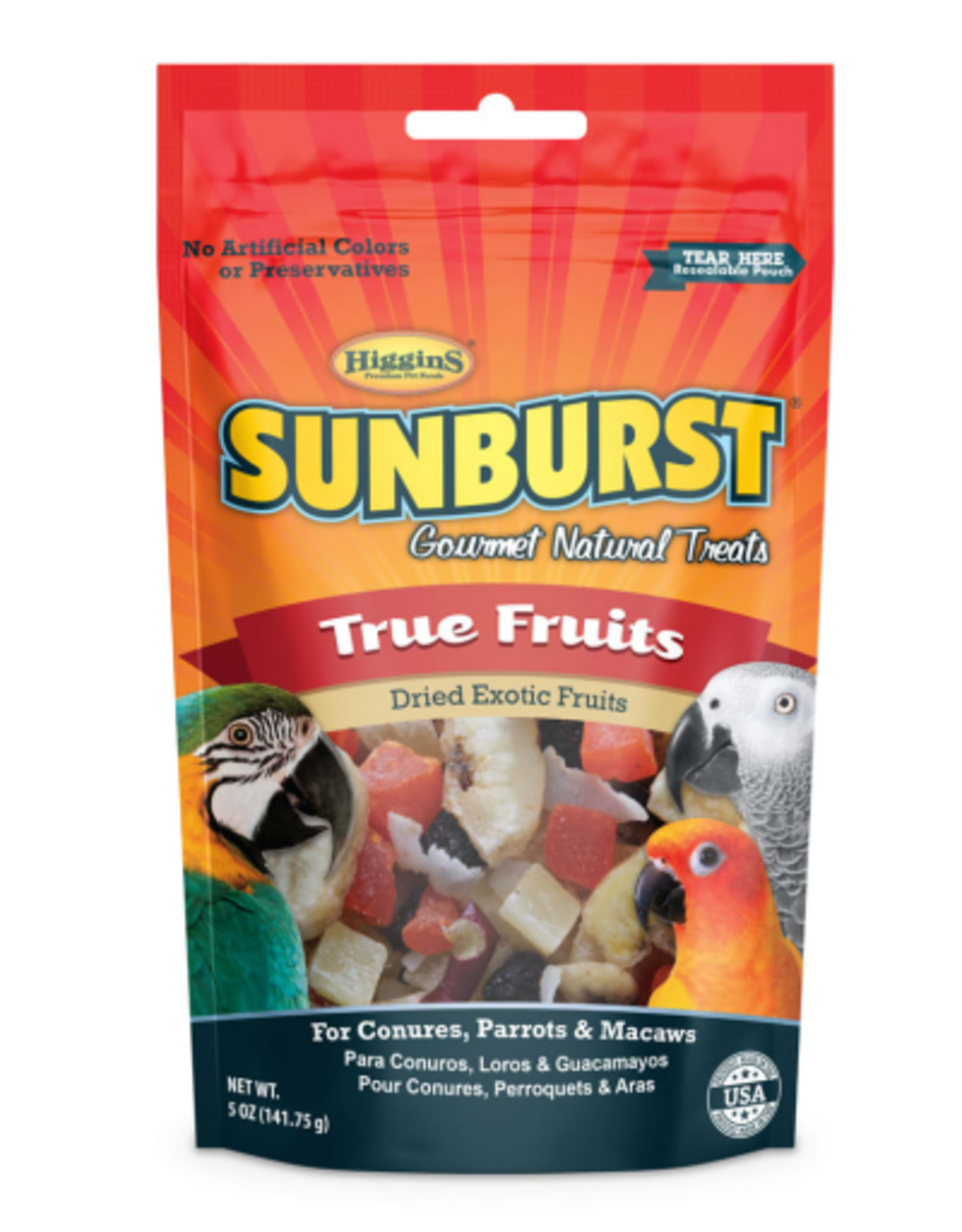 Versele-Laga Higgins Versele-Laga Higgins Sunburst Gourmet Natural Bird Treats - 5 oz.
