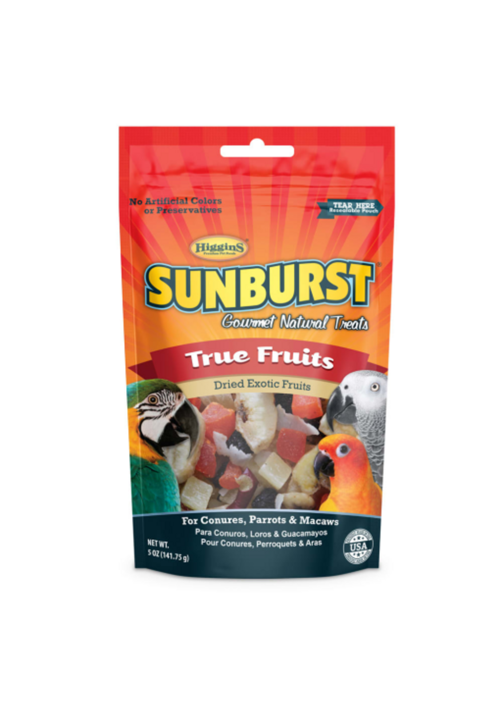 Versele-Laga Higgins Versele-Laga Higgins Sunburst Gourmet Natural Bird Treats - 5 oz.