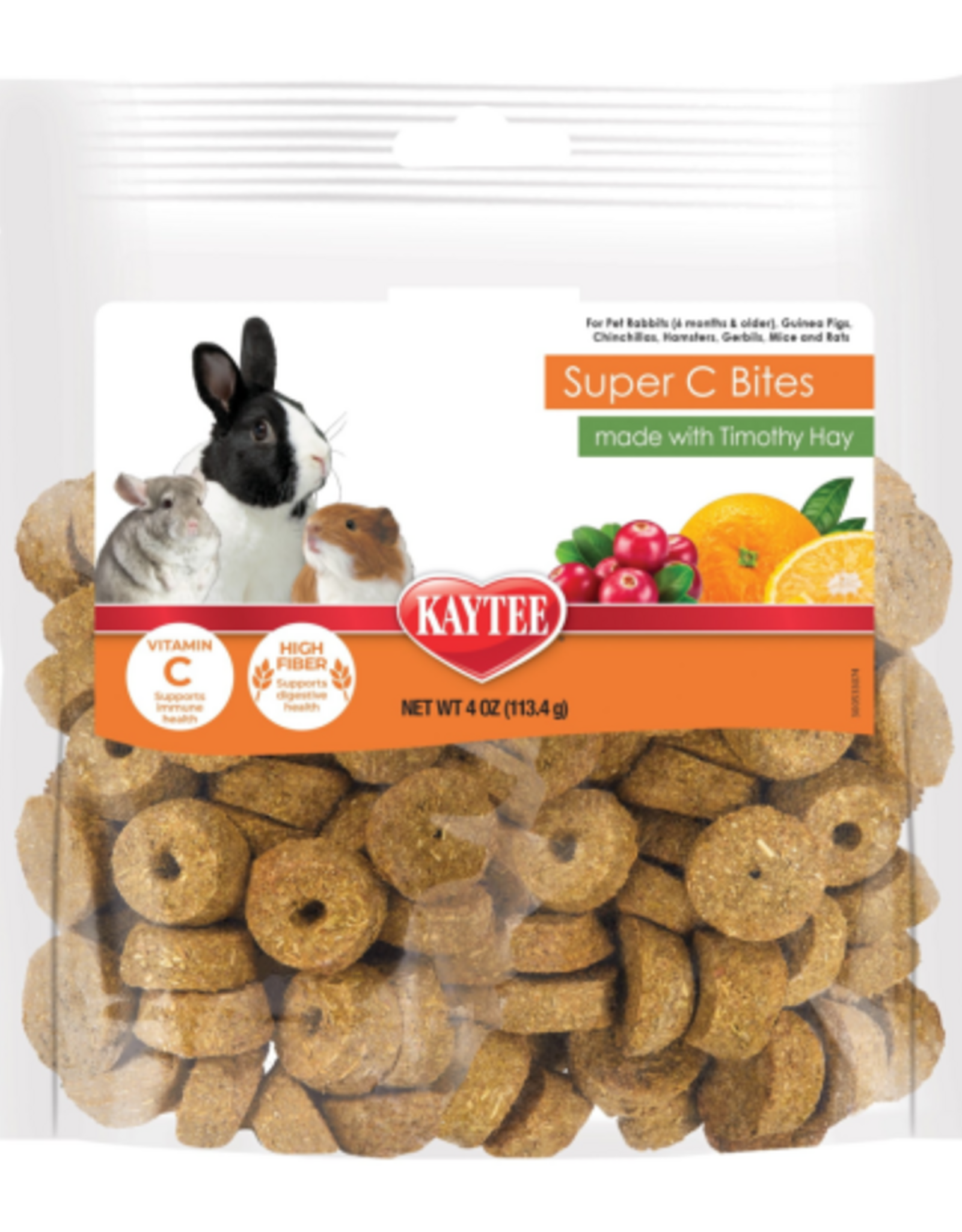 Kaytee Kaytee Super C Bites Cranberry and Orange - 4 oz