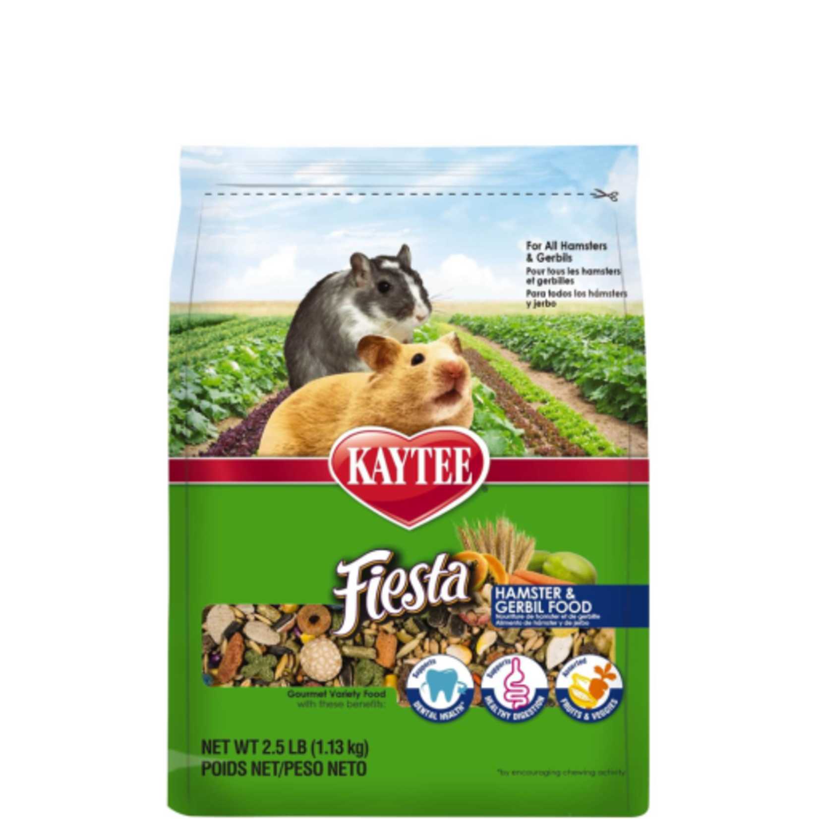 Kaytee KAYTEE FIESTA HAMSTER & GERBIL 2.5LBS