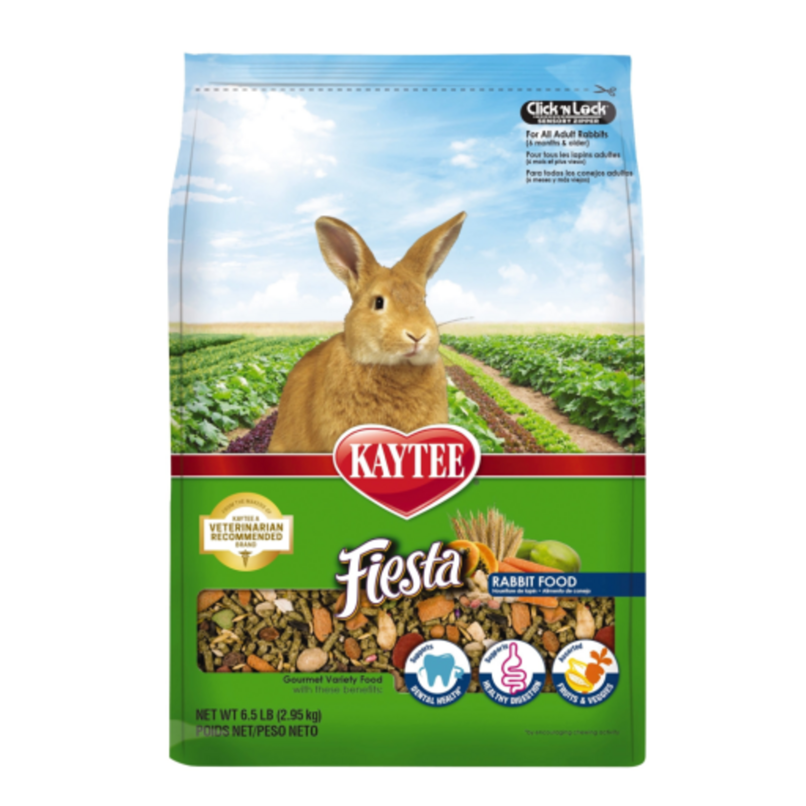 Kaytee KAYTEE FIESTA RABBIT 6.5LBS