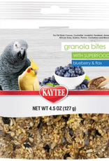Kaytee Kaytee Granola Bites with Super Foods Blueberry and Flax - 4.5 oz