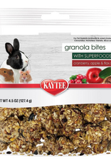 Kaytee Kaytee Granola Bites with Super Foods Cranberry Apple and Flax - 4.5 oz