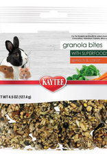 Kaytee Kaytee Granola Bites with Super Foods Spinach and Carrot - 4.5 oz