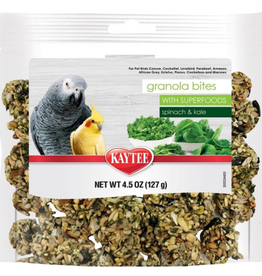 Kaytee Kaytee Granola Bites with Super Foods Spinach and Kale - 4.5 oz