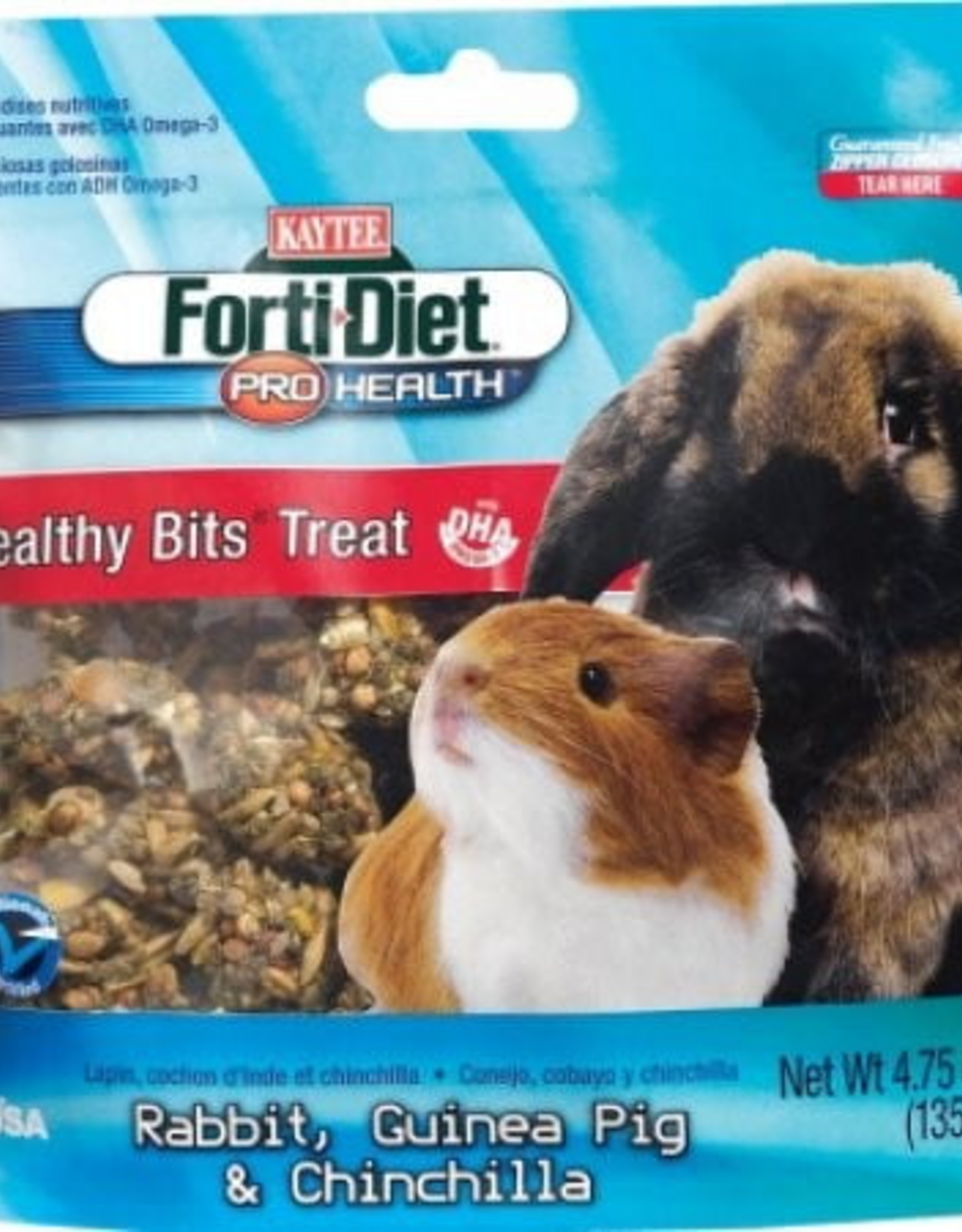 Kaytee Kaytee Forti-Diet Pro Health Healthy Bits Rabbit Guinea Pig & Chinchilla Treats - 4.5 oz