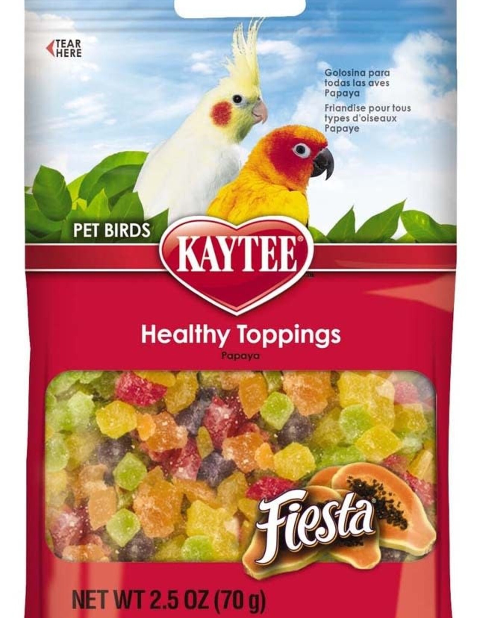 Kaytee Kaytee Fiesta Healthy Top Papaya Avian - 2.5 oz