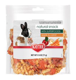 Kaytee Kaytee Natural Snack with Superfoods Carrot & Apple - 2.5 oz