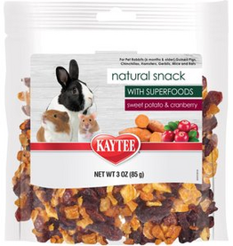Kaytee Kaytee Natural Snack for Small Animals Sweet Potato & Cranberry Treat - 3 oz