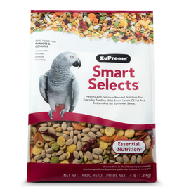 ZuPreem ZuPreem Smart Selects Parrot & Conure Food Mixed Seed - 4 lb
