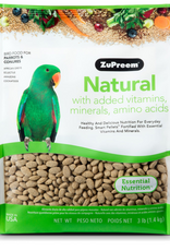 ZuPreem ZUPREEM NATURAL PARROT & CONUTE 2.5LBS