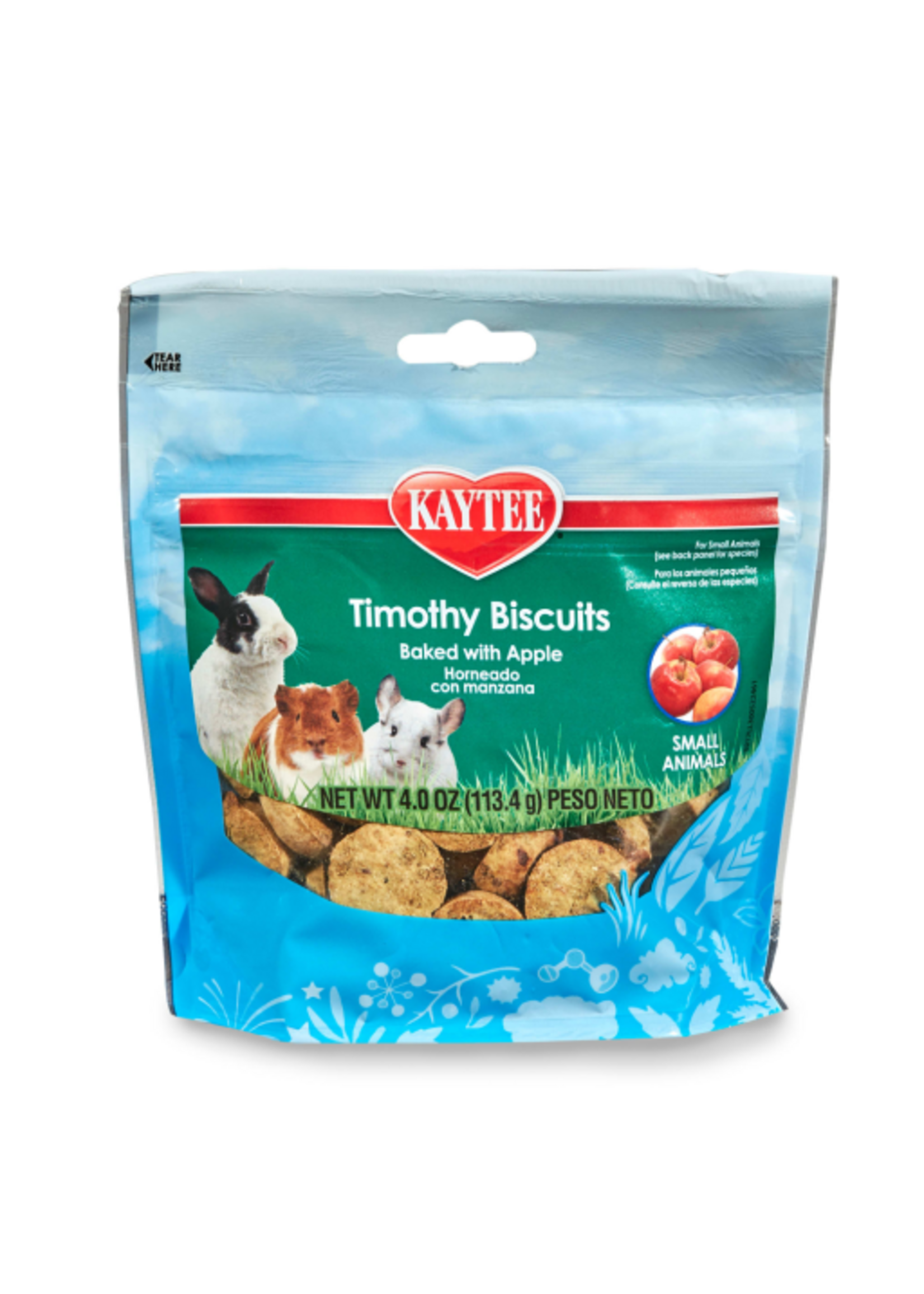 Kaytee Kaytee Timothy Biscuit Treat with Apple for Small Pets