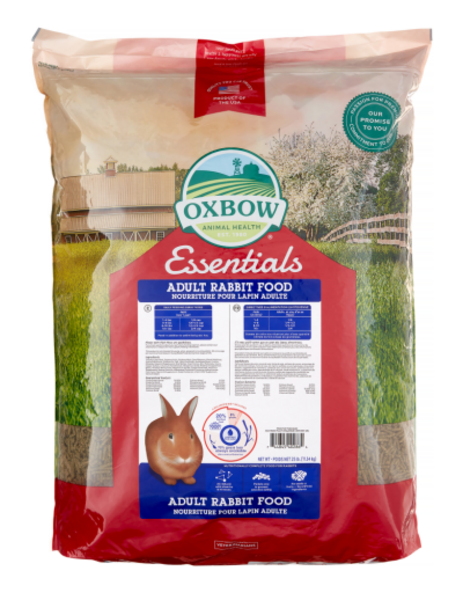 Oxbow OXBOW ADULT RABBIT 25LBS