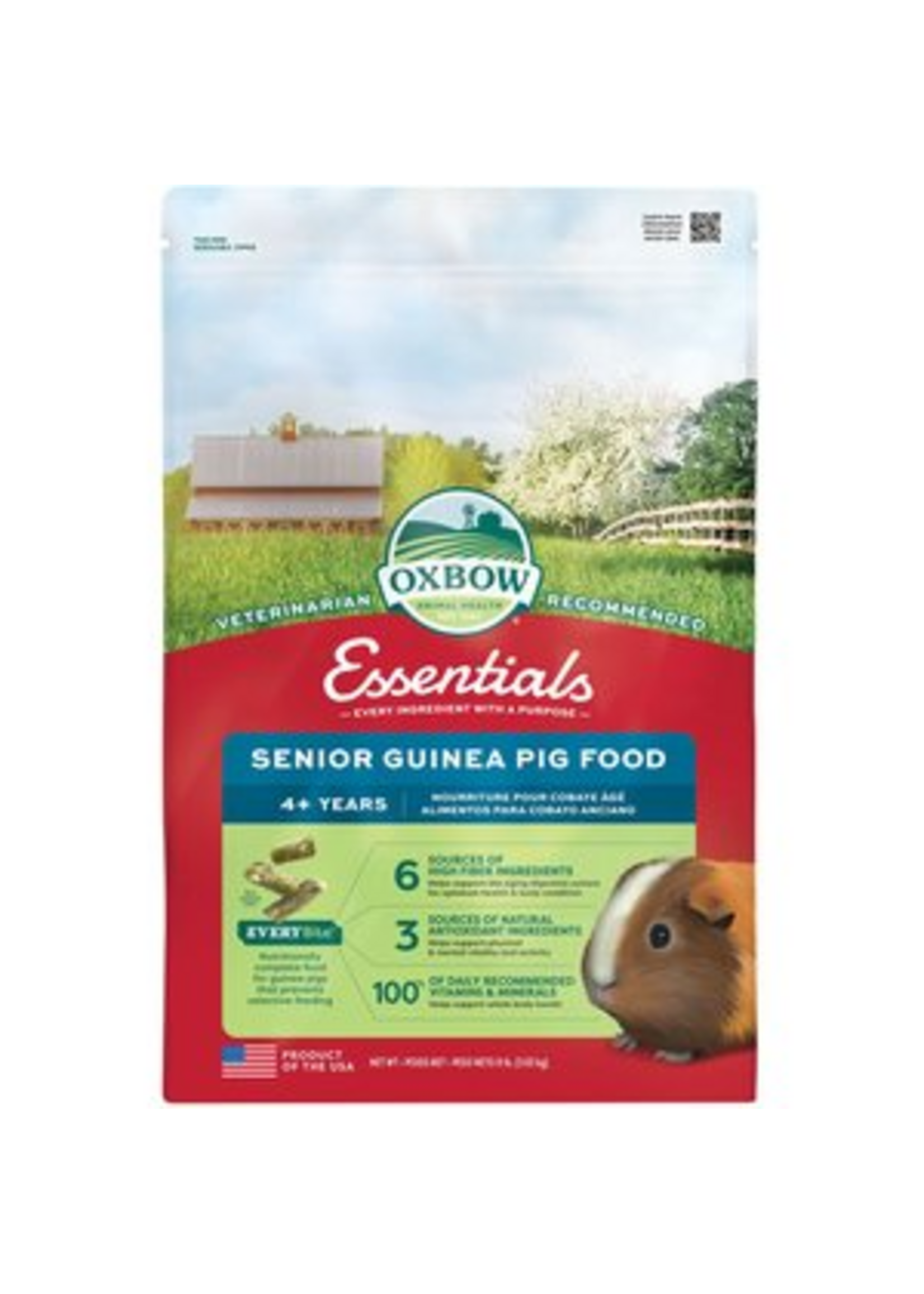 Oxbow Oxbow Animal Health Essentials Senior Guinea Pig Food - Dry Pellet - 8 lb