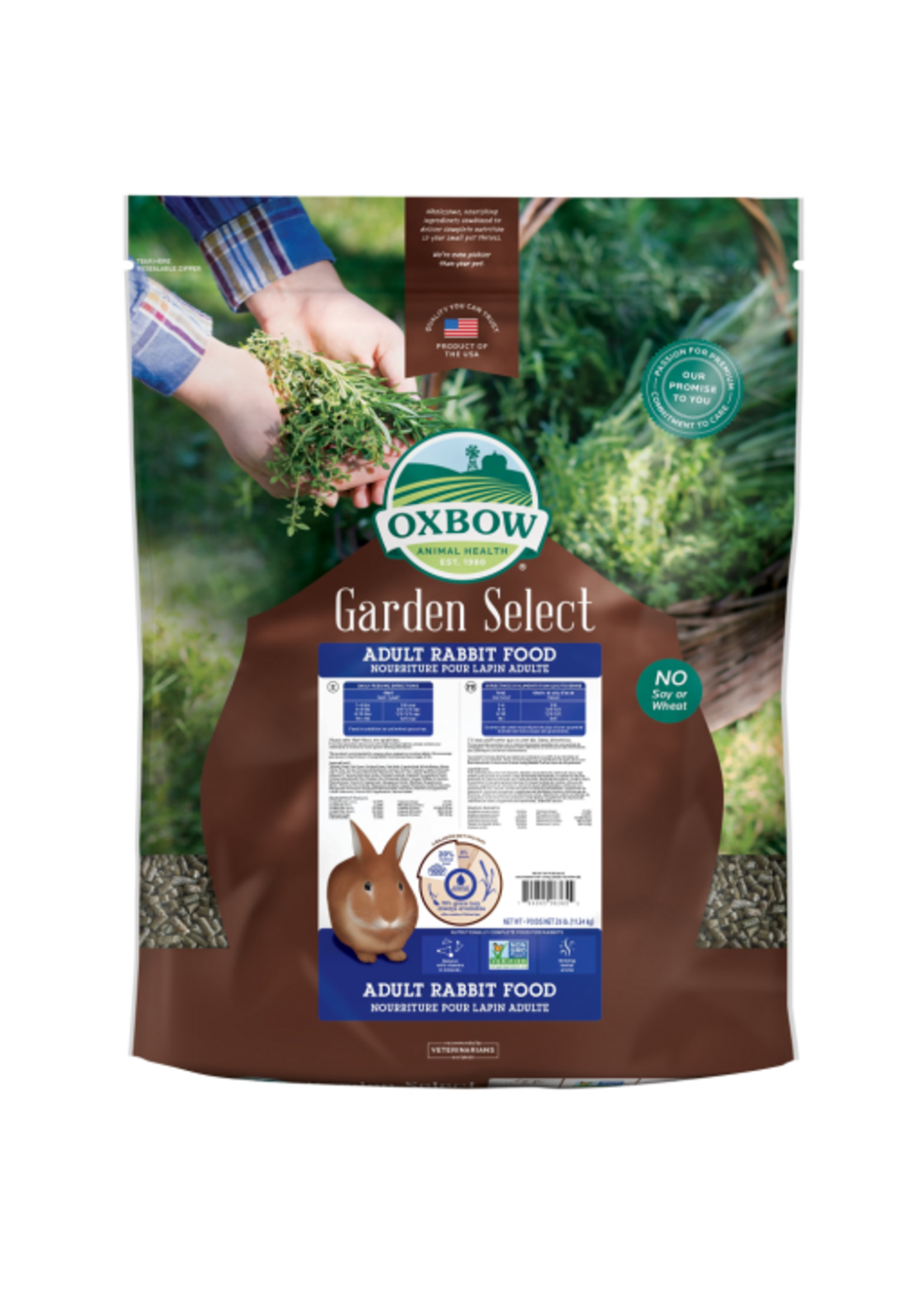 Oxbow Oxbow Garden Select Adult Rabbit Food - 25 lbs.