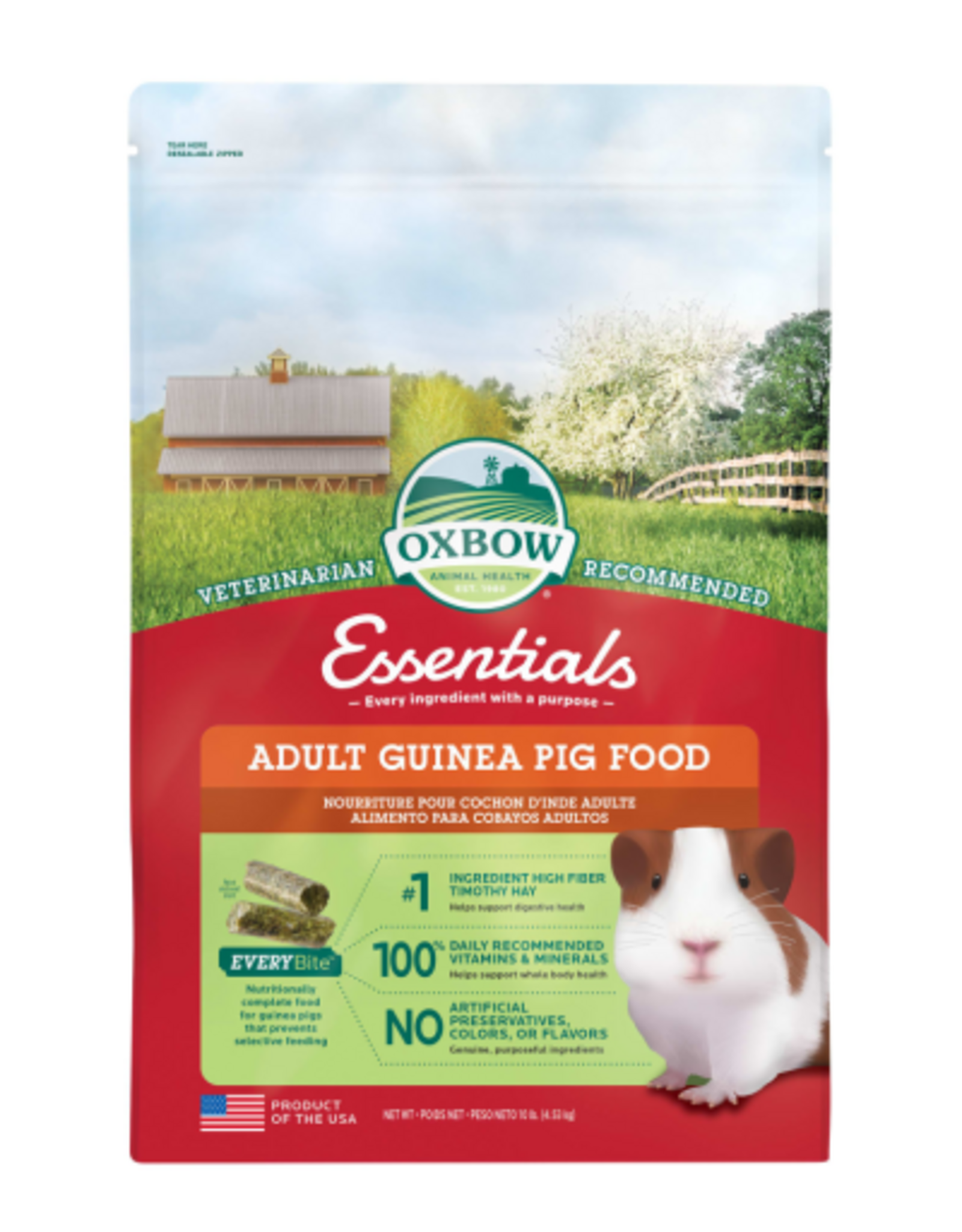 Oxbow OXBOW ADULT GUINEA PIG 10LBS