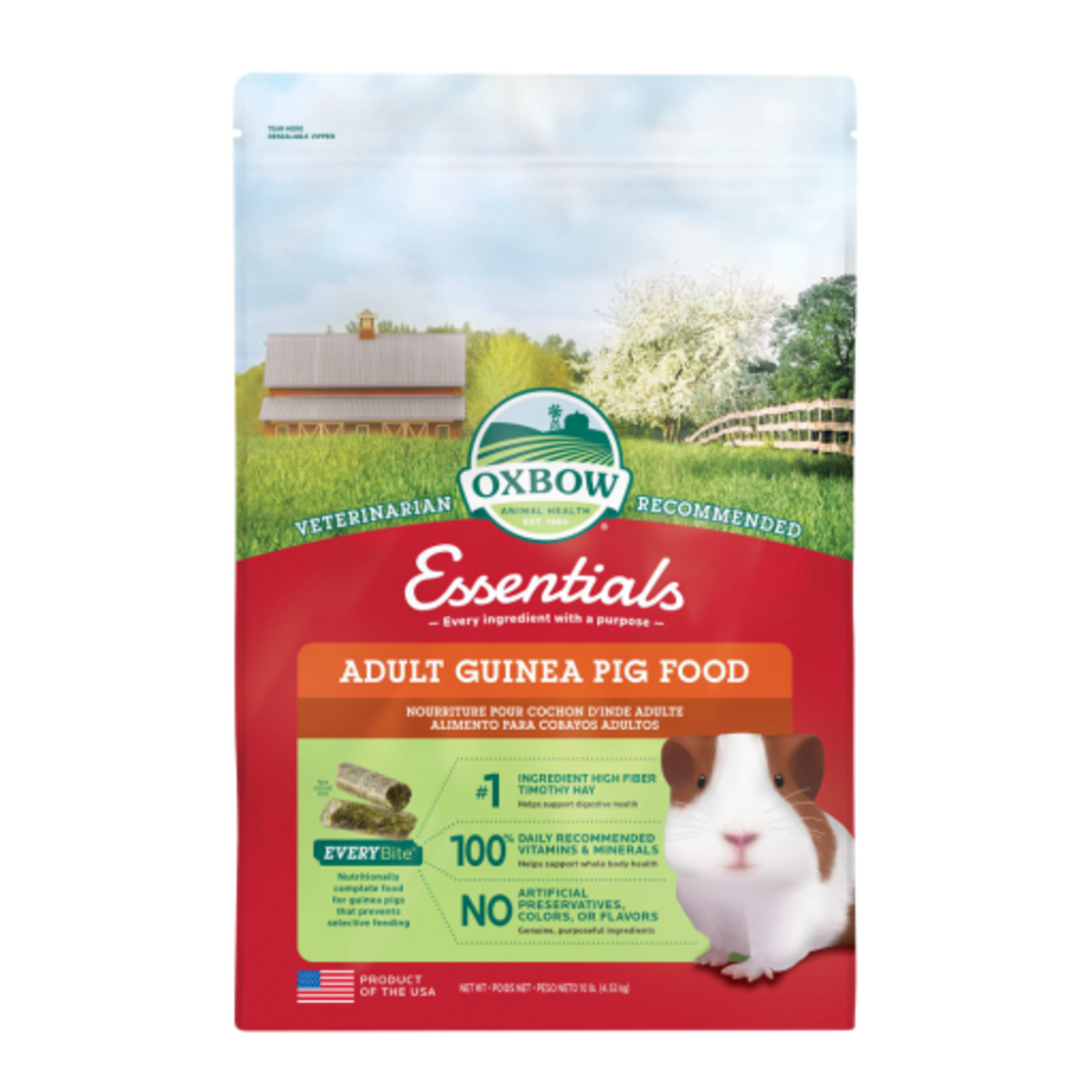 Oxbow OXBOW ADULT GUINEA PIG 10LBS