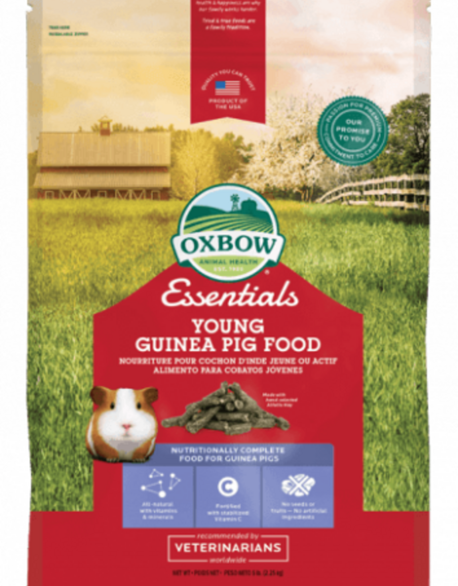 Oxbow Oxbow Essentials Young Guinea Pig Food - 5 lb