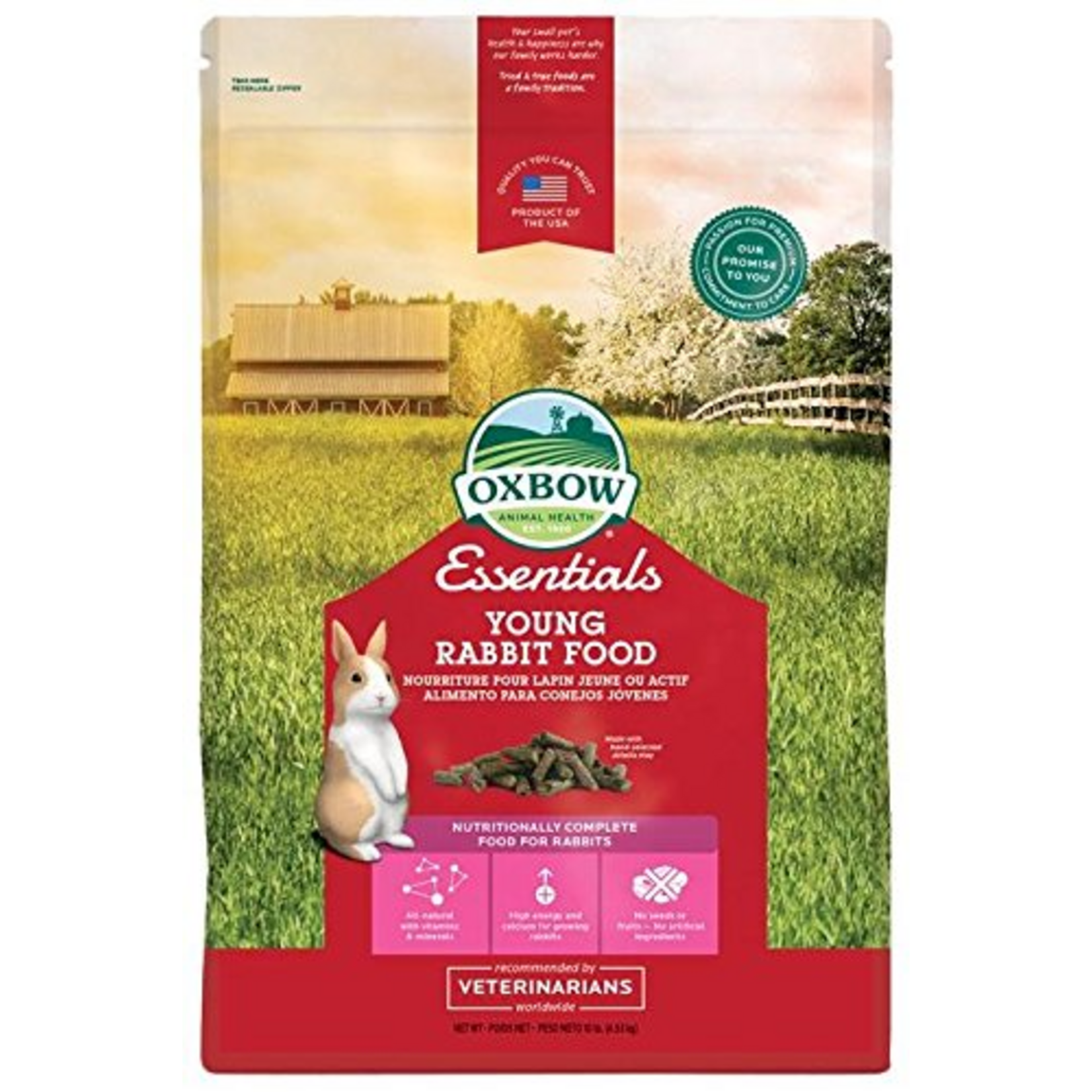 Oxbow OXBOW YOUNG RABBIT 10LBS