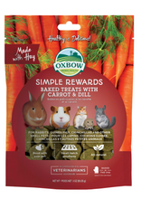 Oxbow Oxbow Animal Health Simple Rewards Baked Small Animal Treats Carrot & Dill - 3 oz