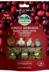 Oxbow Oxbow Simple Rewards Baked Treats with Cranberry - 2 oz