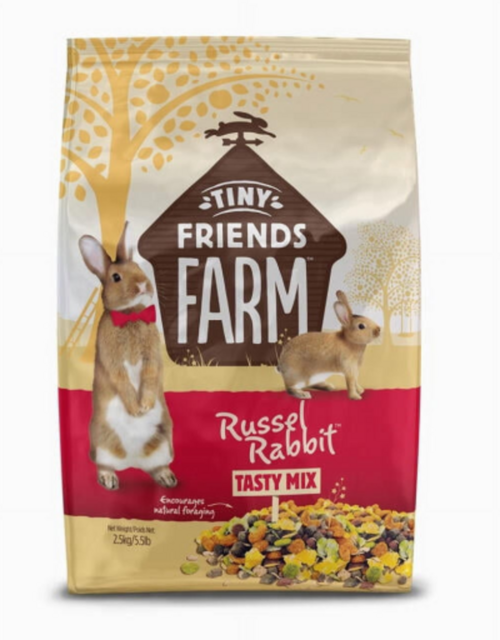 Tiny Friends Farm TINY FARM FRIENDS RUSSELL RABBIT TASTY MIX 6LBS