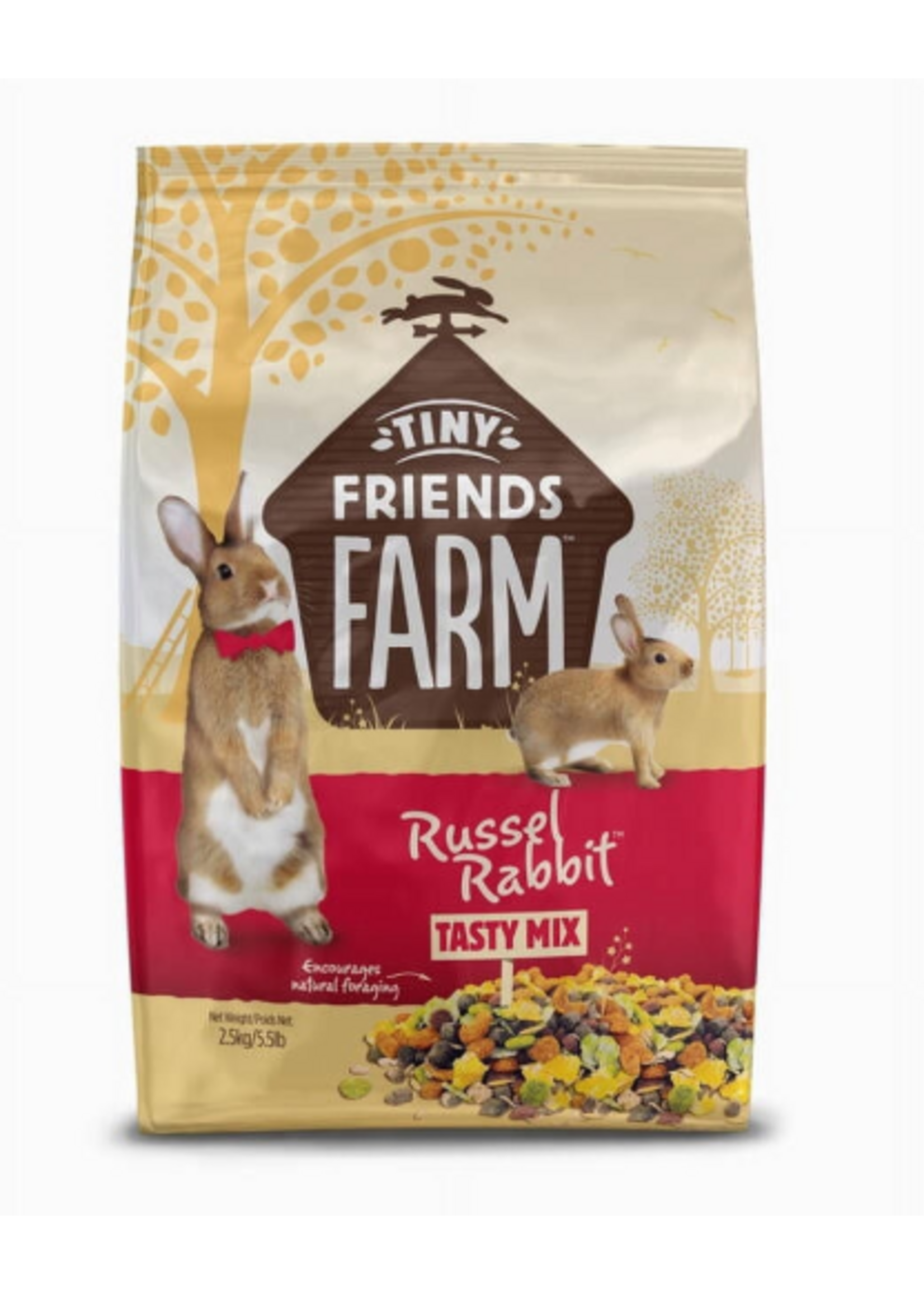 Tiny Friends Farm TINY FARM FRIENDS RUSSELL RABBIT TASTY MIX 6LBS
