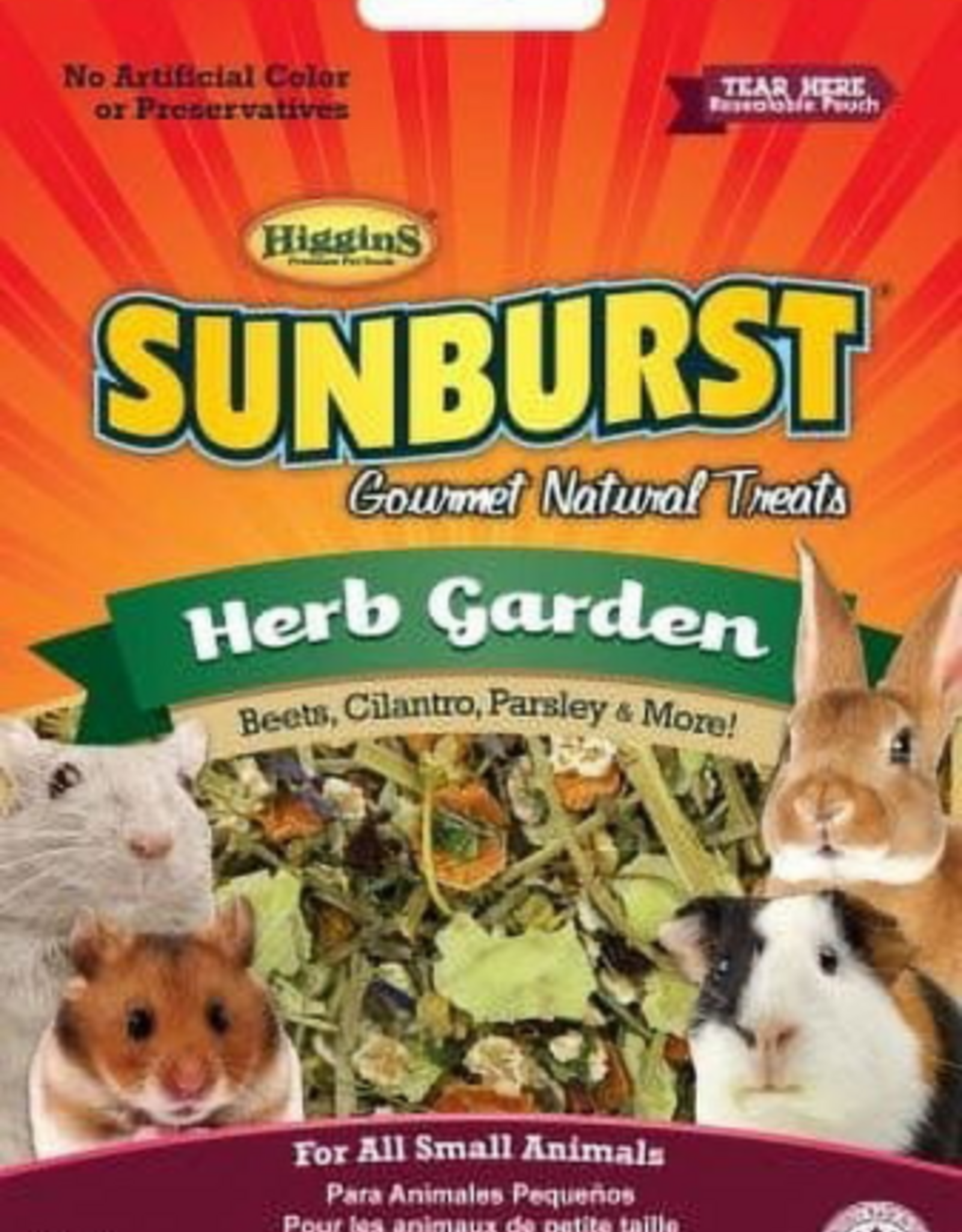 Versele-Laga Higgins HIGGINS SUNBURST GOURMET TREATS HERB GARDEN 3OZ