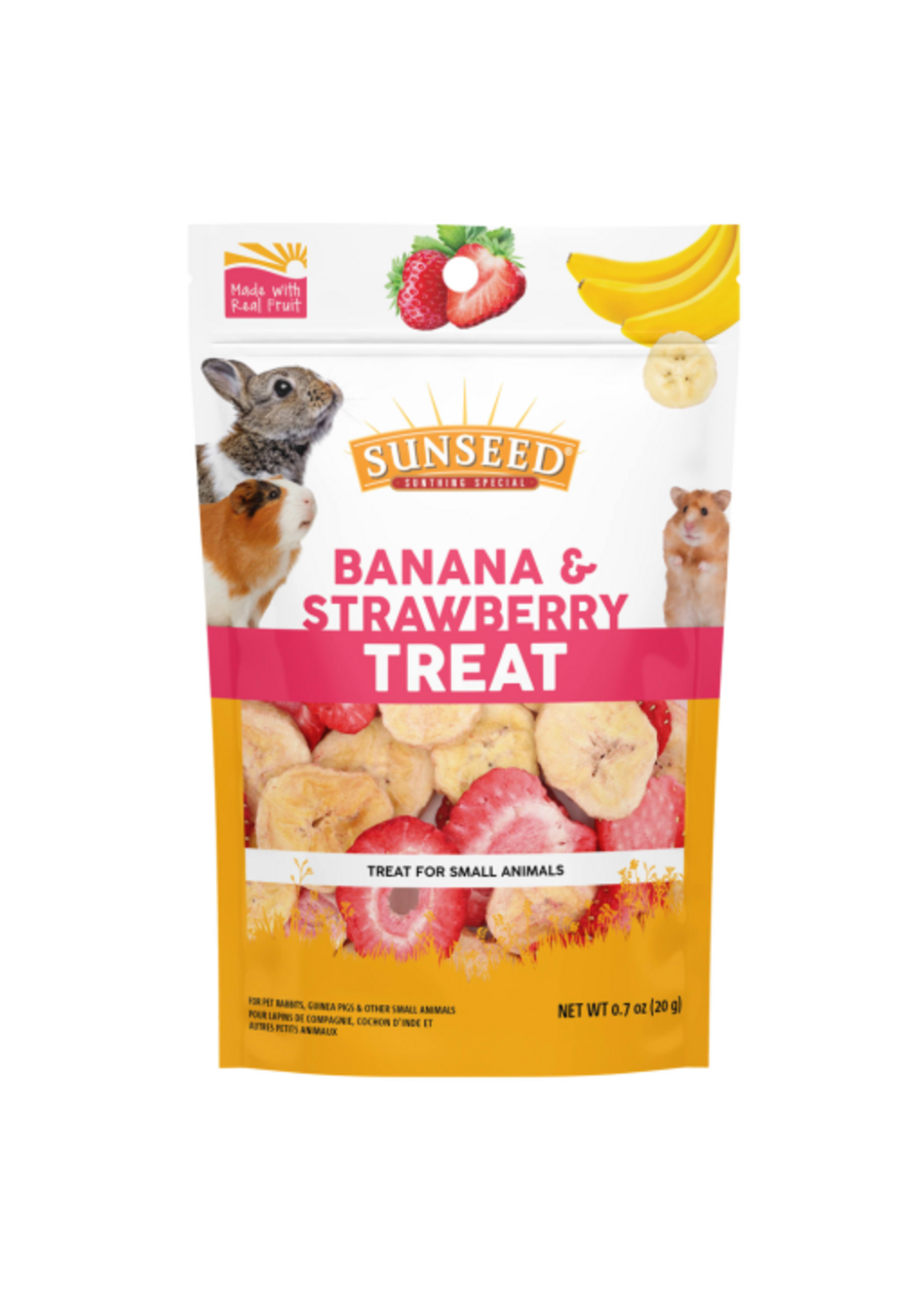 Vitakraft Sun Seed Sunseed Banana and Strawberry Small Animal Treat - 0.7 oz