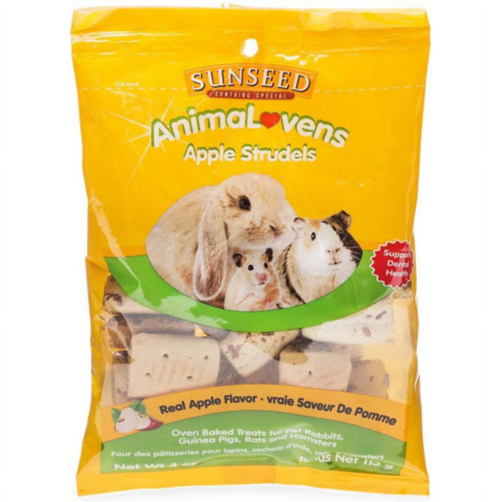 Vitakraft Sun Seed SUNSEED ANIMALOVENS APPLE STRUDEL 3.5OZ