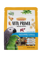 Vitakraft Sun Seed Sunseed Vita Prima Safflower Large Parrot Food - 4 Lbs.