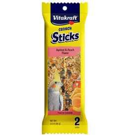 Vitakraft Sun Seed Vitakraft Crunch Sticks Cockatiel Treat - Apricot and Peach - 2 Sticks
