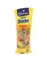 Vitakraft Sun Seed Vitakraft Crunch Sticks Conure Treat - Apple and Orange - 2 Sticks